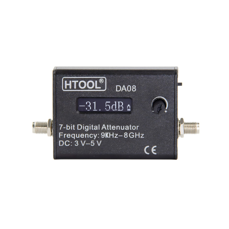 9KHz~8GHz射频衰减器 衰减0~31.5dB 宽频 数显 可调节式衰减模块
