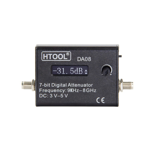 9KHz~8GHz射频衰减器 衰减0~31.5dB 宽频 数显 可调节式衰减模块