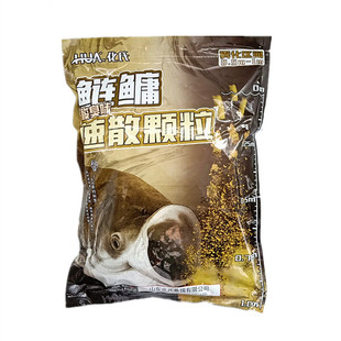 化氏 鲢鳙速散颗粒1000克酸臭草莓味水库池塘鲢鱼巨鲢窝料
