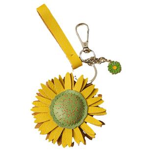 裁鱼手工diy材料包真皮小雏菊汽车钥匙扣挂件包包挂饰自制送礼物