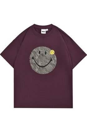 SMILEY嘻哈笑脸宽松短袖T恤