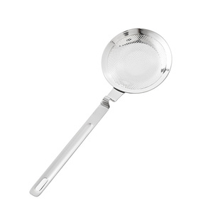 真316不锈钢漏勺细网家用厨房食品级打沫勺火锅豆浆过滤一体网筛