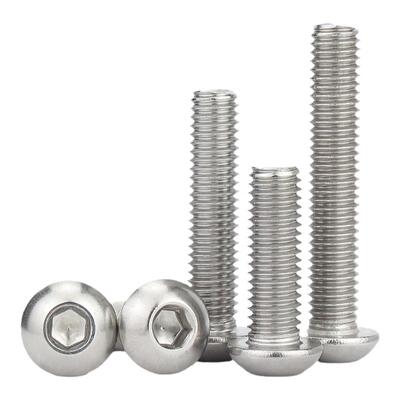 304圆头内六角螺丝M1.6-M16开票