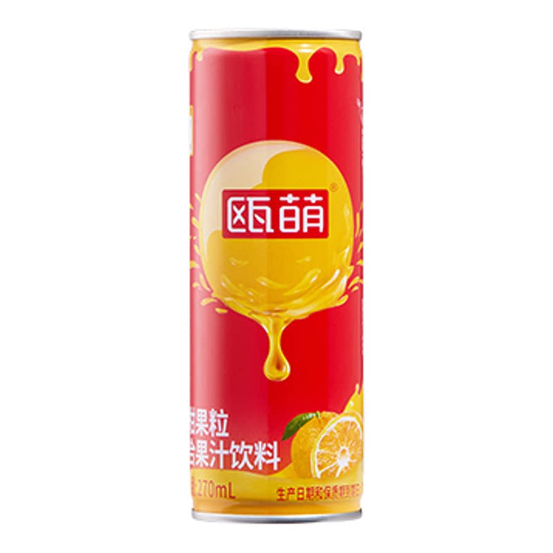 瓯萌温州瓯柑果粒饮料270ml
