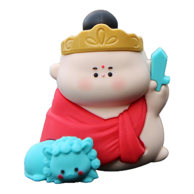 阿弥陀佛菩萨国潮风汽车摆件