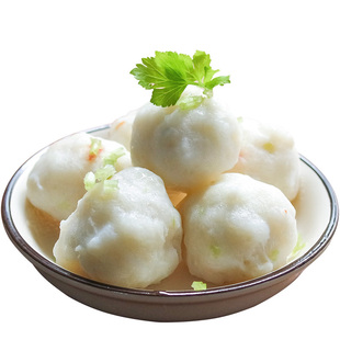 2件包顺丰正宗广东潮汕特产墨鱼丸达濠老二墨鱼丸火锅丸送沙茶酱