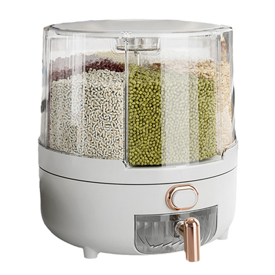 蓝致旋转五谷杂粮收纳盒