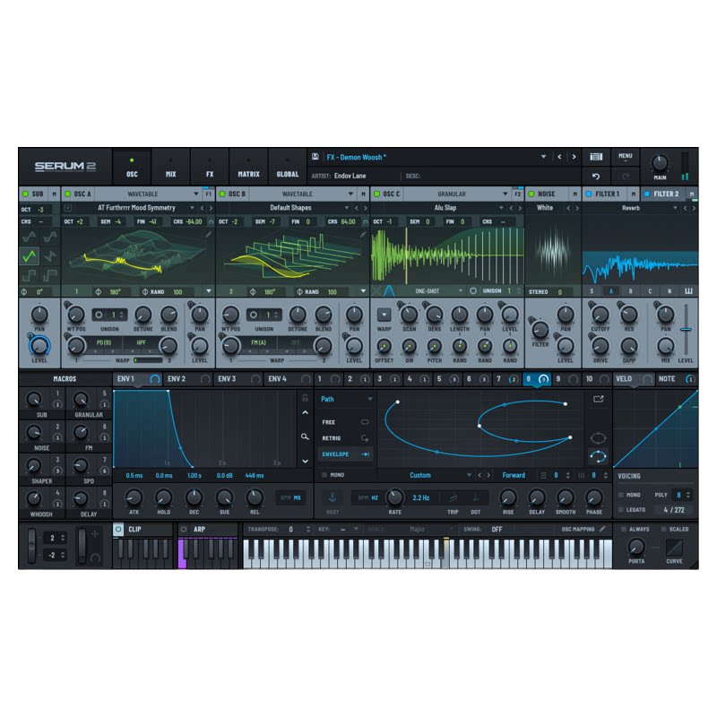 Xfer Serum 2 血清合成器插件新版WIN+MAC