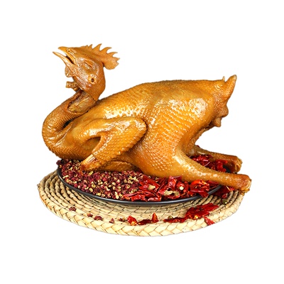 河南椒麻鸡手撕麻椒鸡夏邑特产正宗胡桥桶子鸡开袋即食整只1000g