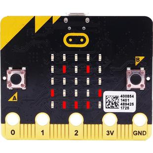microbit开发板micro:bit主板控制器Python编程机器人入门套件V2