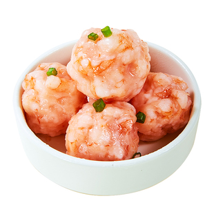 丰华虾滑新鲜挤袋低脂高蛋白火锅食材早餐半成品100克