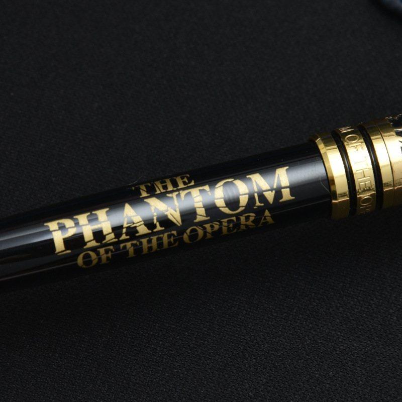 复古风腐蚀花纹笔杆油性圆珠笔pen不锈钢签字笔扭动个性金属花纹