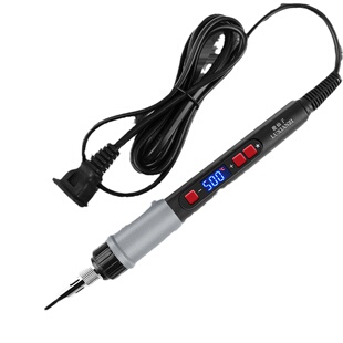 鹿仙子恒温电烙铁内热式60W可调温洛铁家用电脑维修焊接工具套装