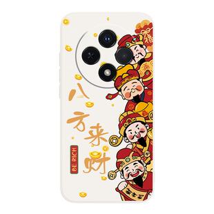 财神适用oppoA3pro手机壳A3por财神爷发财新款oppo5G硅胶PJY110防摔oppoPJY男0pp0ppoa女opa套oppa曲屏opopa