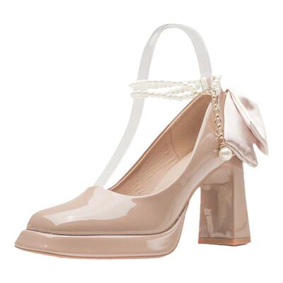 Z30-996不累脚高跟鞋方头百搭