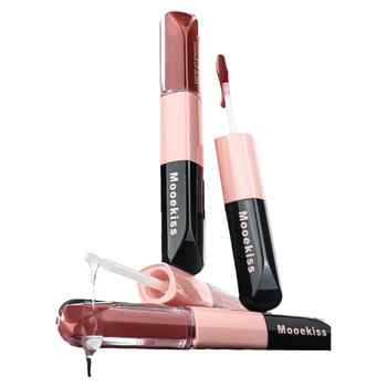 Mooekiss木柯诗双头唇釉镜面水光精华口红哑光唇泥不易沾杯唇蜜实付64.9元到手包邮 Mooekiss木柯诗双头唇釉镜面水光精华口红哑光唇泥不易沾杯唇蜜实付64.9元到手包邮