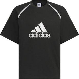Adidas/阿迪达斯官方正品BADGE T-SHIRT男士针织圆领短袖KC3861