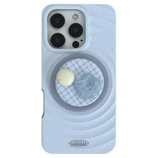 lilihouse韩国ins少女心波漾磁吸立体花朵支架15适用16pro苹果16ProMax手机壳iPhone16全包14新款14Pro保护套