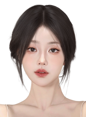 黛萌真人发丝补发片仿真自然