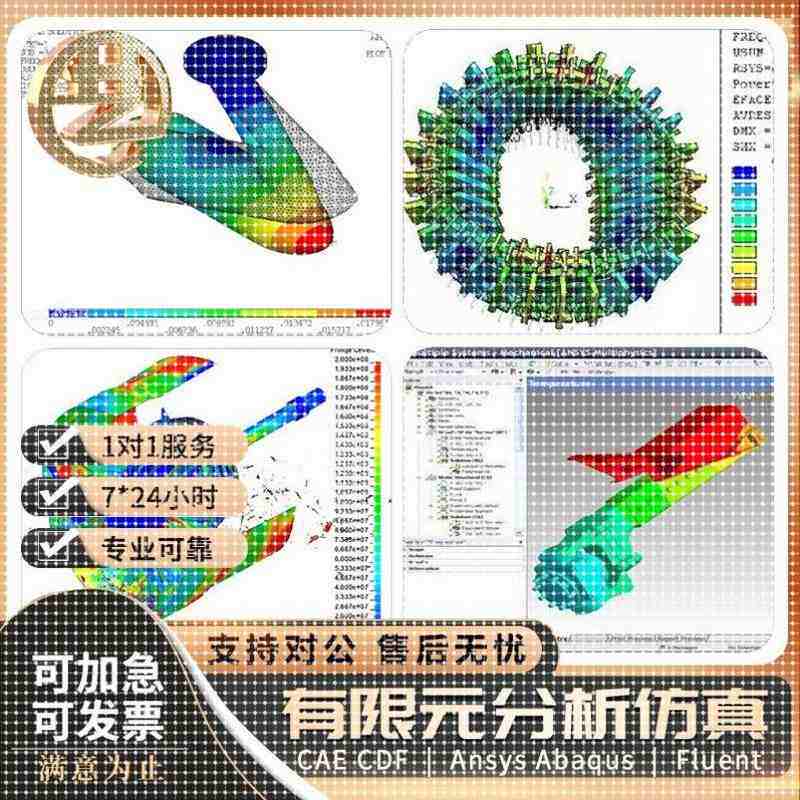ANSYS Fluent Abaqus Adams CAE有限元分析CFD运动彷真lsdyna代做