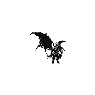 TLP镂空车贴 魔兽世界风暴英雄伊利丹怒风恶魔猎手暴雪游戏贴纸