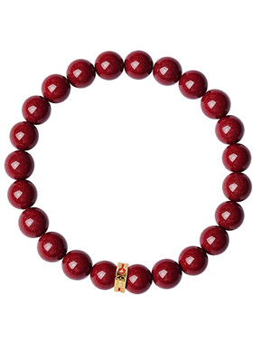 宫里上新高含量朱砂手串