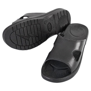 防静电拖鞋加厚软底SPU夏季电子厂男女防滑无尘净化车间ESD工作鞋