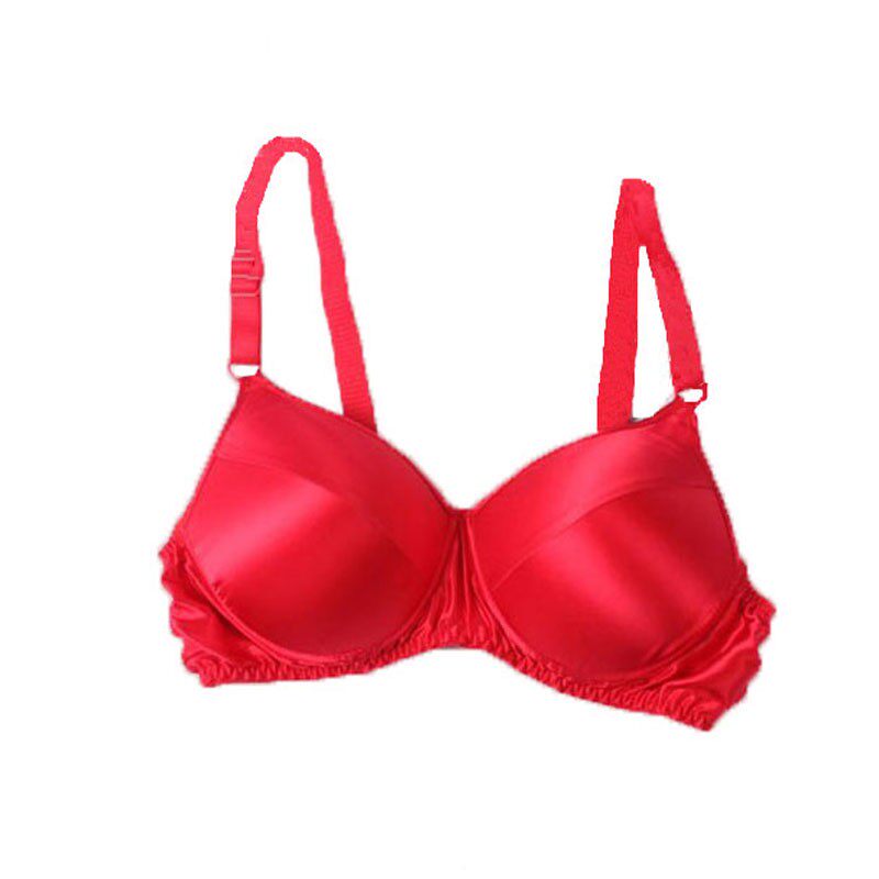 双面真丝文胸女薄模杯桑蚕丝大码