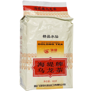 中粮中茶海堤茶叶XT707精品水仙茶简装500g福建厦门海堤牌乌龙茶