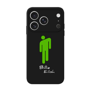 欧美歌手碧梨Billie Eilis专辑创意周边适用于iPhone17 ProMax/15plus苹果13Pro手机壳16/16e防摔保护套华为