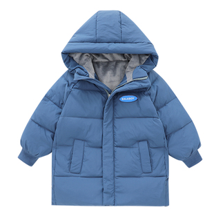 男童羽绒服吉姆冬装2025新款儿童加厚童装外套中长款保暖中小童