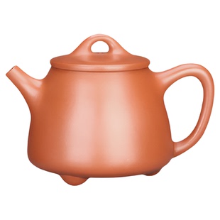 09号九级朱泥紫砂壶高石瓢紫砂壶石瓢壶半手工功夫茶具迷你小茶壶