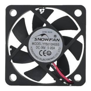 SNOWFAN 5CM 5010 5v散热风扇直流无刷静音散热风扇YY5010H05S
