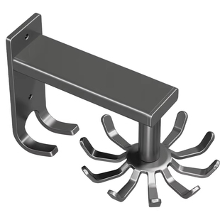 厨房挂钩旋转壁挂式置物架收纳架勺子铲子挂架免打孔架子省空间