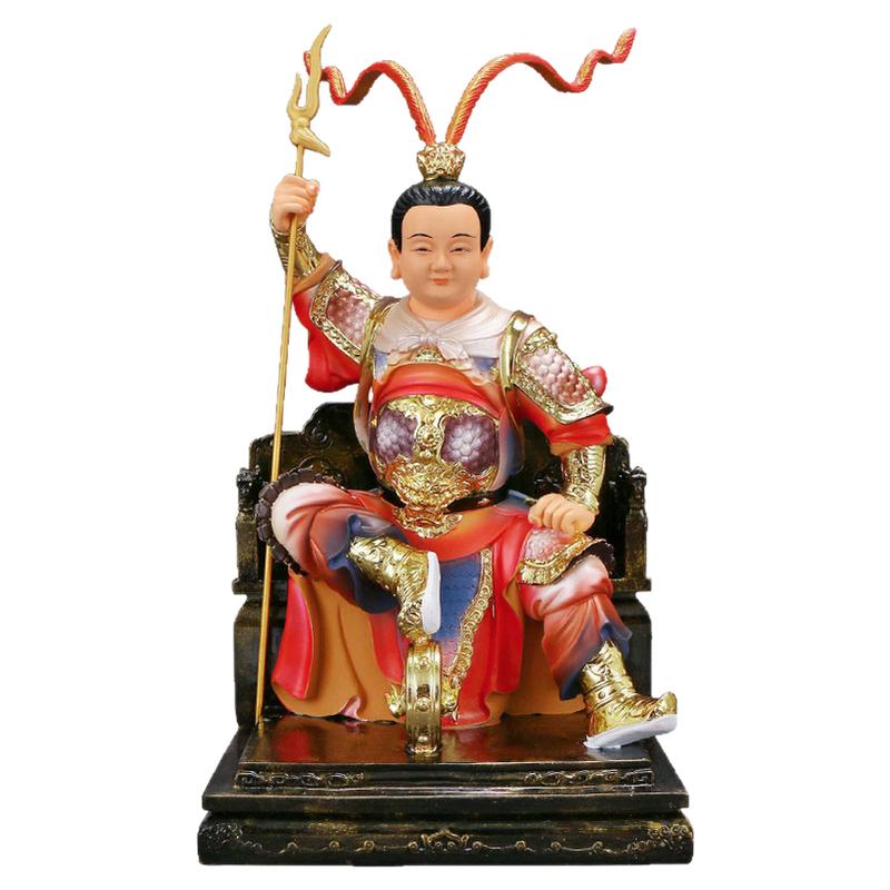 哪吒像精美手工树脂像家用摆件