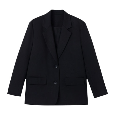 GOODYOUNG短款黑色百褶裙西装