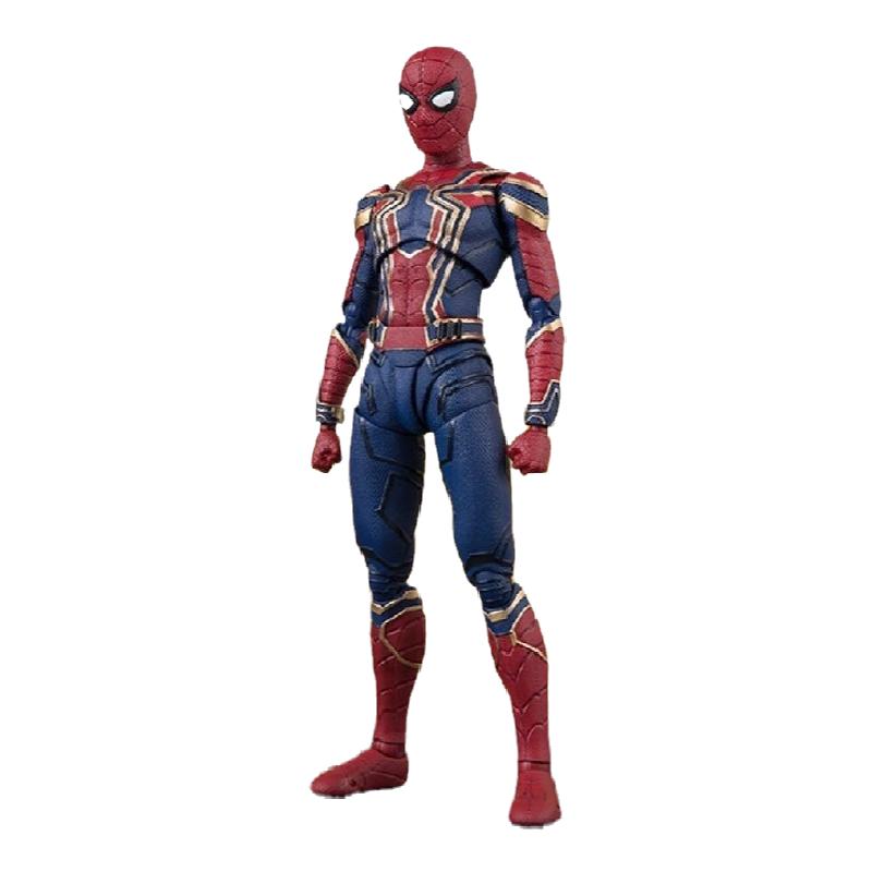SHF 钢铁蜘蛛侠 复仇者联盟3无限战争可动手办模型摆件男孩玩具