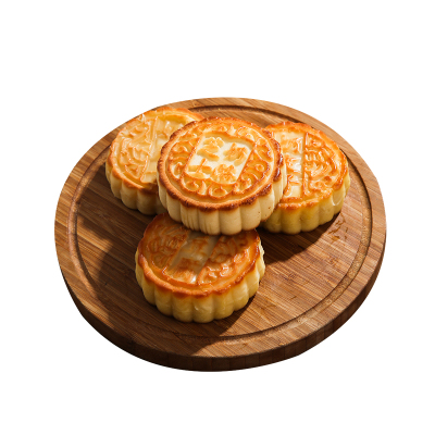 内蒙芝士月饼加热拉丝