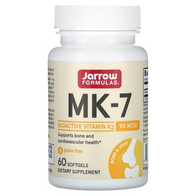 Jarrow杰诺MK7维生素K2助力骨骼健康补钙中老年保健品