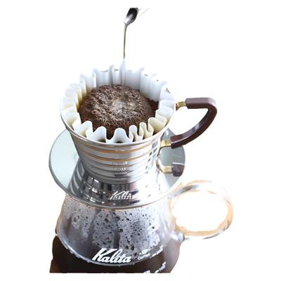 Kalita手冲咖啡不锈钢滤杯三孔