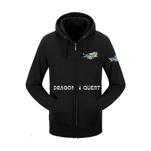 勇者斗恶龙7重制版游戏周边开衫卫衣薄款男女学生加绒带连帽外套