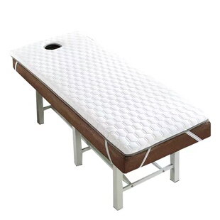 乳胶床垫定做制定尺寸美容院按摩推拿美发廊床垫加厚带挖洞防滑带