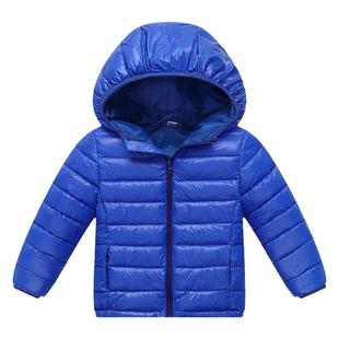 儿童轻薄羽绒棉服男童女童复古棉衣宝宝防风外套中大童棉袄童装潮