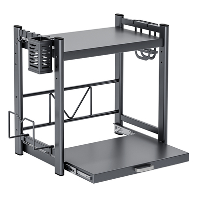 厨房微波炉置物架多功能家用台面