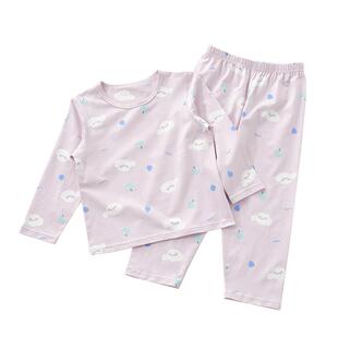 儿童睡衣秋冬纯棉男女孩加厚家居服内衣套装宝宝保暖毛衫秋衣秋裤