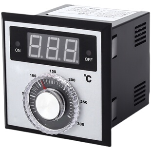 指针式温控仪普洋TED-2001电烤箱 烘箱封口机温度控制器K300 E400