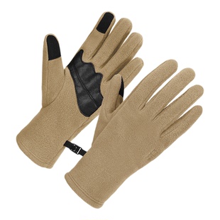 EX2伊海诗手套男女冬季抓绒保暖全指触屏防静电防寒分指866131