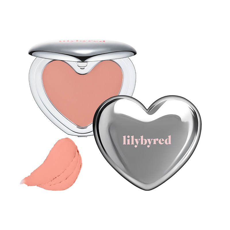 lilybyred爱心腮红慕斯新品