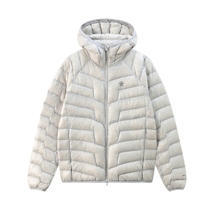 江南先生NewJNXS无胆防绒800蓬95白鸭绒保暖户外轻薄排骨羽绒服冬