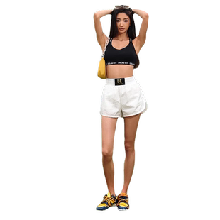 DK运动短裤女宽松拳击裤防走光速干跑步训练健身跳绳健身跑步